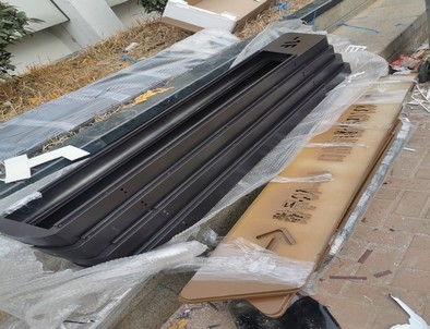 黄石黄石停车场不锈钢灯箱